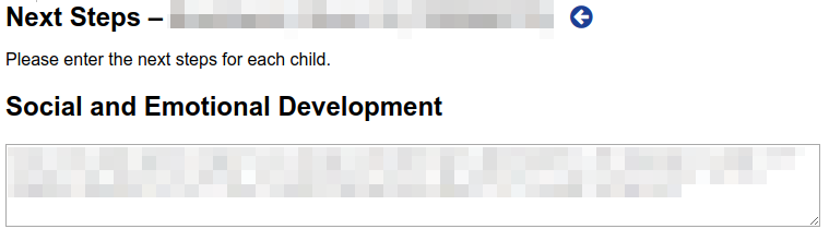 Next Steps Narrative